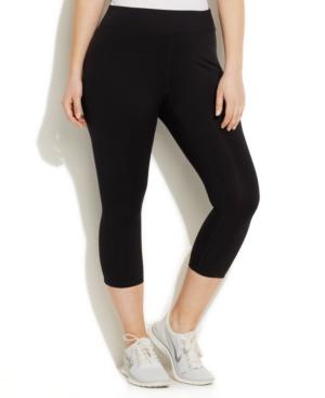 calvin klein performance plus size capris