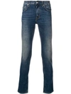 Department 5 High-rise Straight Leg Jeans In Blue
