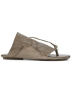 Uma Wang Opanca Sandals In Brown
