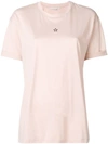 Stella Mccartney Mini Strass Star Pink Cotton T-shirt In Pale Pink