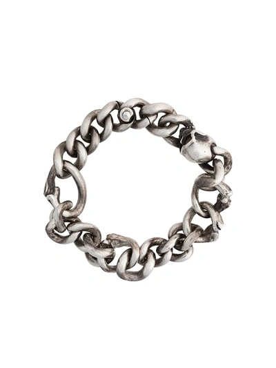 Werkstatt:münchen Bone Chain Bracelet In Metallic