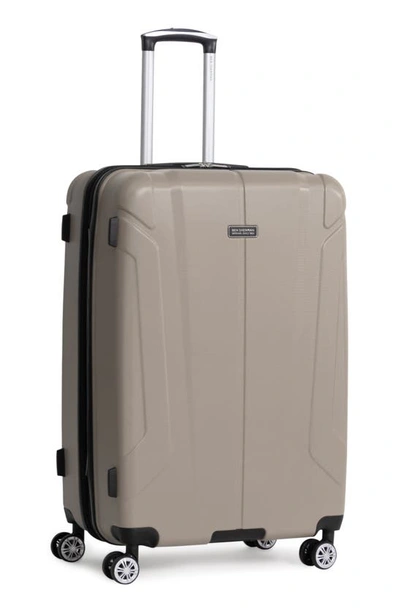 Ben Sherman Derby Collection 2 Hardside 24" Spinner Luggage In Champagne