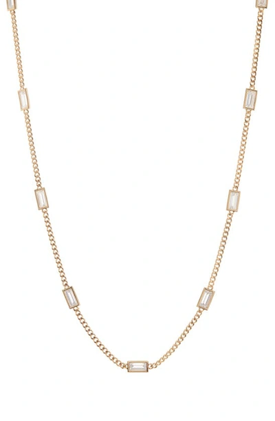 Nadri Elevate Cubic Zirconia Necklace In Gold
