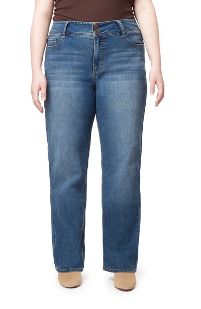 Angels Jeans Curvy Mid Rise Bootcut Jeans In Rome