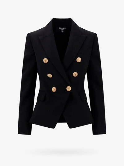 Balmain Woman Blazer Woman Black Blazers E Waistcoats