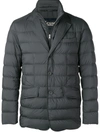 Herno Nuage Padded Jacket In Grey
