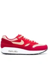 Nike Air Max 1 Premium Retro Sneakers In Tough Red Mushroom