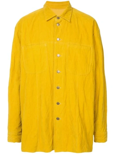 Zambesi Ghost棉质衬衫 - 黄色 In Yellow