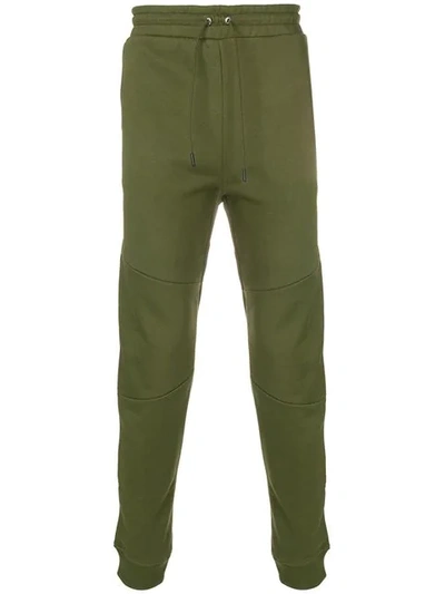 Versus Logo Patch Sweatpants In Green