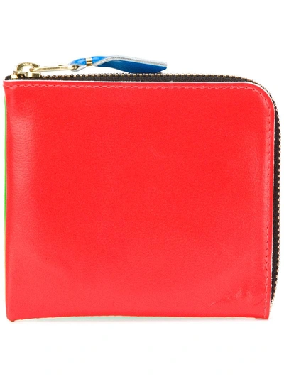 Comme Des Garçons Zip In Red