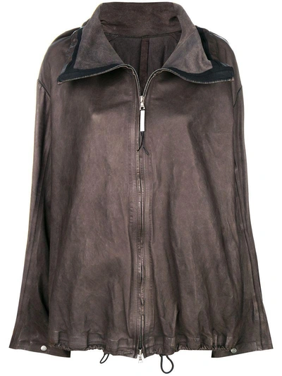 Isaac Sellam Experience Front Zip Oversized Jacket