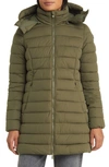 Save The Duck Dorothy Quilted Puffer Coat In Sherwood Green
