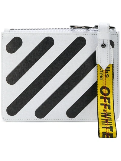 Off-white Diag Double Flat Pouch
