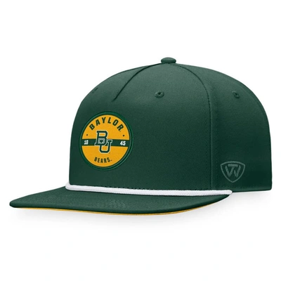 Top Of The World Green Baylor Bears Bank Hat