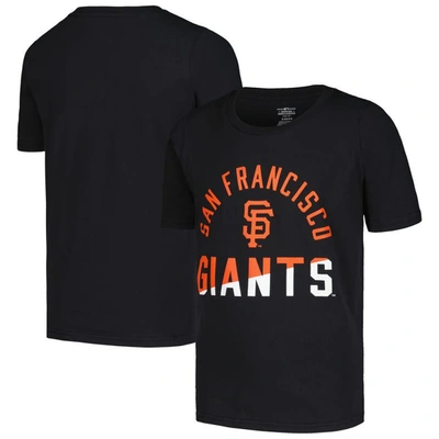 Outerstuff Kids' Youth Black San Francisco Giants Halftime T-shirt