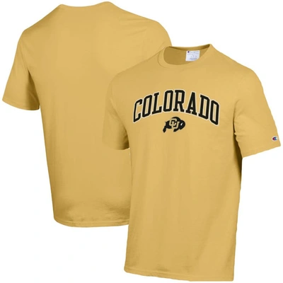 Champion Gold Colorado Buffaloes Skinny Arch Vintage Wash T-shirt