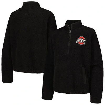 Boxercraft Black Ohio State Buckeyes Everest Half-zip Top