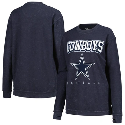 G-iii 4her By Carl Banks Navy Dallas Cowboys Comfy Cord Pullover Sweatshirt