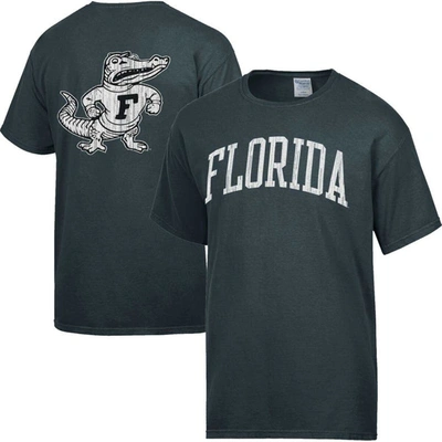 Comfort Wash Charcoal Florida Gators Vintage Arch 2-hit T-shirt