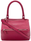 Givenchy Square Shaped Tote Bag In Pink