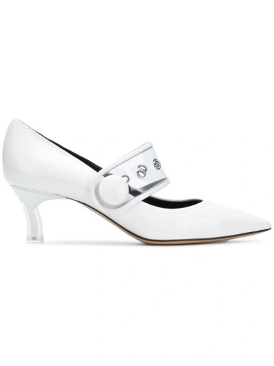 Casadei Plexi Blade In White