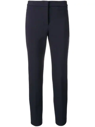 Peserico Cigarette Trousers In Blue