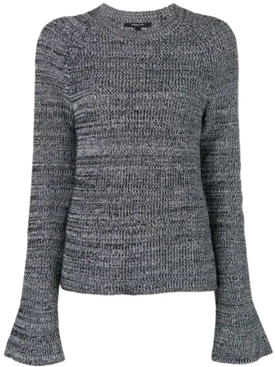 Derek Lam Bell-sleeve Sweater In Black