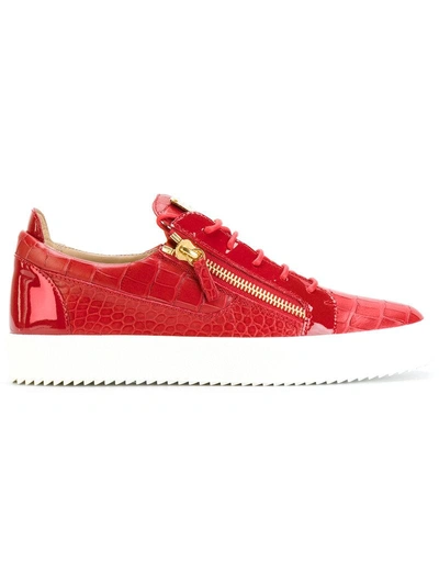 Giuseppe Zanotti Design Frankie Low-top Sneakers - Red