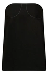 Weworewhat Strapless A-line Top In Black