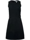 Derek Lam 10 Crosby Sleeveless Midi Dress - Black