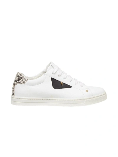 Fendi Bag Bugs Sneakers - White