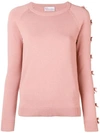 Red Valentino Bow-detail Sweater - Pink