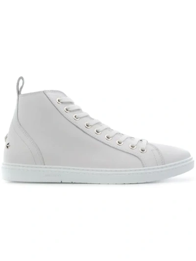Jimmy Choo Coltsly Hi-top Sneakers - White