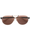 Altuzarra Aviator Frame Sunglasses In Neutrals