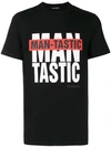 Neil Barrett Man-tastic T-shirt In Black