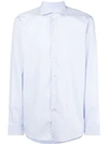 Borriello Russo Capri By  Classic Longsleeved Shirt - Blue