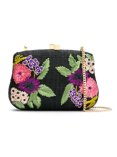 Serpui Embroidered Clutch