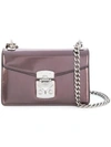 Miu Miu Lock Shoulder Bag - Metallic