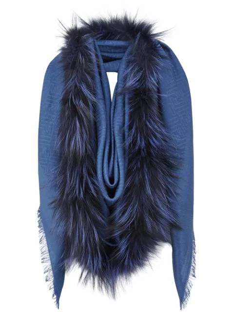 the touch of fur shawl by fendi