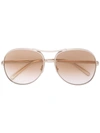 Chloé Eyewear Nola Sunglasses - Metallic