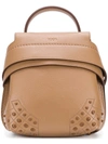 Tod's Wave Mini Backpack - Brown