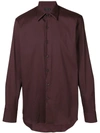 Prada Long-sleeve Fitted Shirt - Red