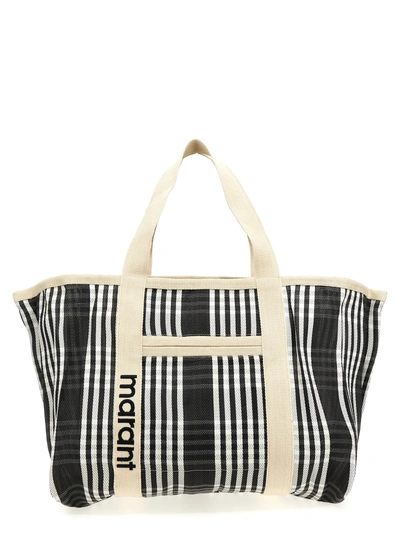 Isabel Marant Warden Shopping Bag In Multicolour