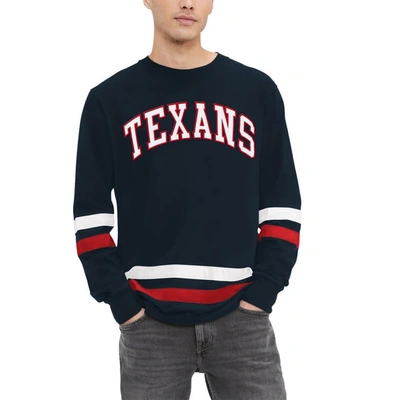 Tommy Hilfiger Navy/red Houston Texans Nolan Long Sleeve T-shirt