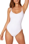 Andie Amalfi One-piece Swimsuit In White