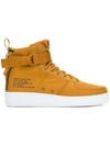 Nike Sf Air Force 1 Mid Sneakers In Brown