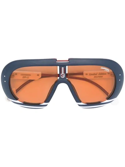 Carrera Shield Sunglasses In Blue