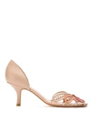 Sarah Chofakian Quero Quero Leather Pumps In Neutrals