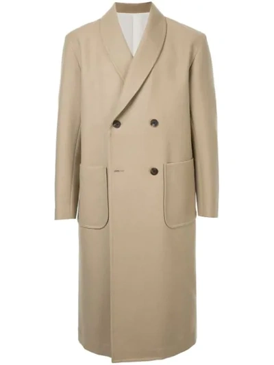 08sircus Double Breasted Coat - Brown