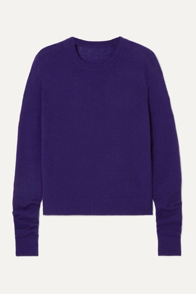 The Elder Statesman Tranquility Cashmere Sweater In Blue